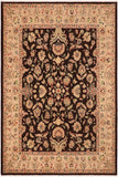 handmade Traditional Kafkaz Brown Tan Hand Knotted RECTANGLE 100% WOOL area rug 8 x 10