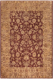 handmade Traditional Kafkaz Brown Tan Hand Knotted RECTANGLE 100% WOOL area rug 8 x 10