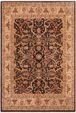 handmade Traditional Kafkaz Brown Tan Hand Knotted RECTANGLE 100% WOOL area rug 8 x 10
