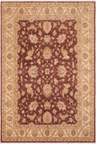 handmade Traditional Kafkaz Brown Beige Hand Knotted RECTANGLE 100% WOOL area rug 8 x 10