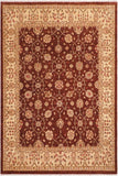handmade Traditional Kafkaz Brown Beige Hand Knotted RECTANGLE 100% WOOL area rug 8 x 10