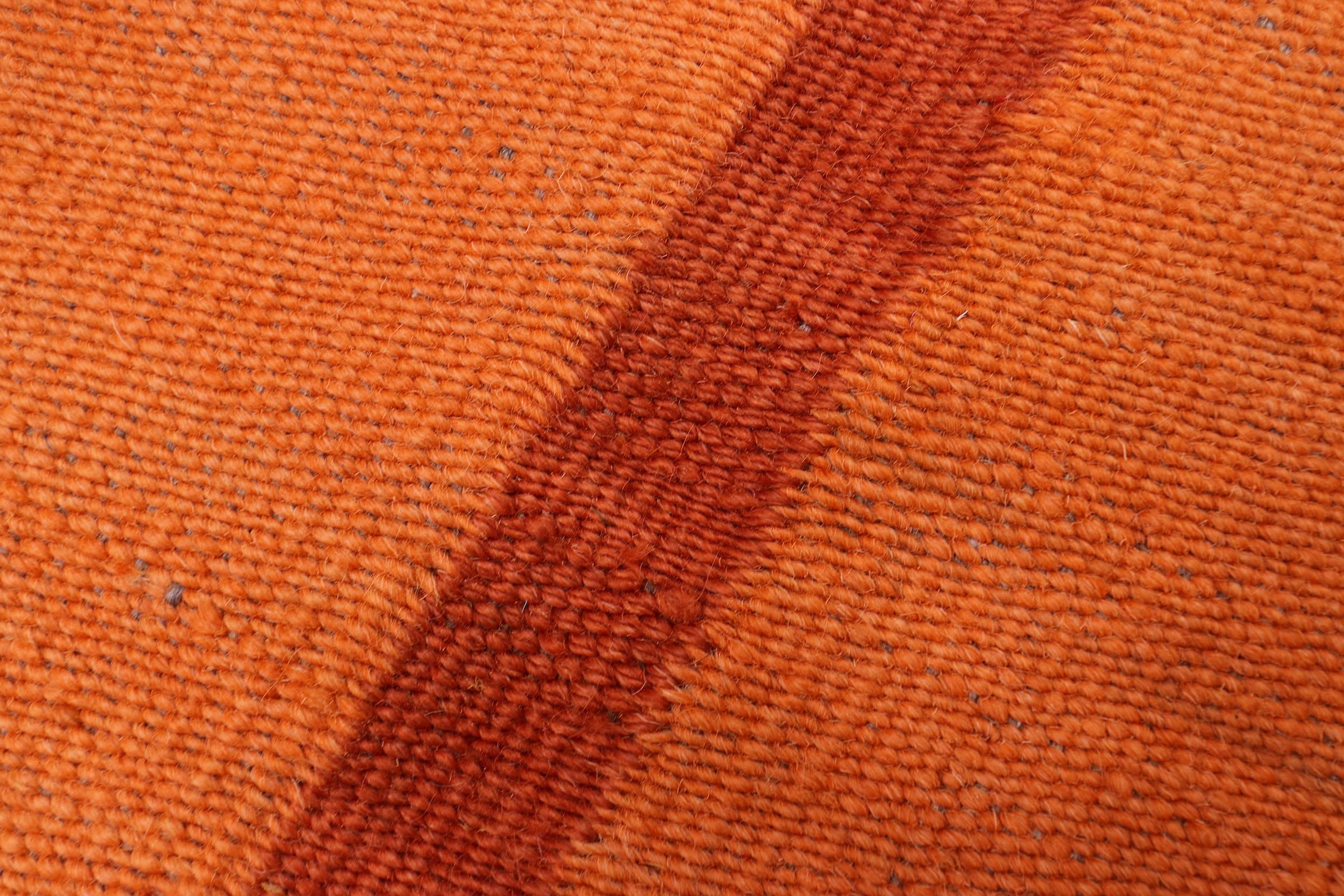 handmade Modern Kilim Rust Beige Hand-Woven RECTANGLE 100% WOOL area rug 5 x 8