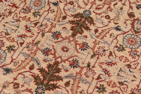 handmade Traditional Kafkaz Tan Rust Hand Knotted RECTANGLE 100% WOOL area rug 8x10