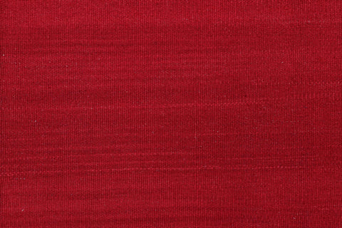 handmade Modern Kilim Red Beige Hand-Woven RECTANGLE 100% WOOL area rug 7 x 10