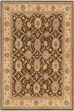 handmade Traditional Kafkaz Brown Beige Hand Knotted RECTANGLE 100% WOOL area rug 8 x 10