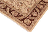 handmade Traditional Design Beige Brown Hand Knotted RECTANGLE 100% WOOL area rug 8 x 10
