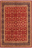 handmade Traditional Design Red Blue Hand Knotted RECTANGLE 100% WOOL area rug 8 x 10