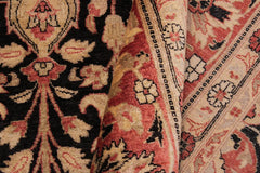 handmade Traditional Lahore Tan Brown Hand Knotted RECTANGLE 100% WOOL area rug 9'X12'