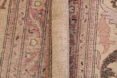 handmade Traditional Lahore Lt. Tan Lt. Gold Hand Knotted RECTANGLE 100% WOOL area rug 9'X12'