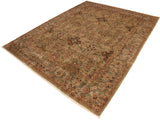 handmade Traditional  Lt. Green Lt. Green Hand Knotted RECTANGLE 100% WOOL area rug 9x12