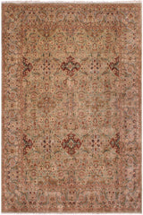 handmade Traditional  Lt. Green Lt. Green Hand Knotted RECTANGLE 100% WOOL area rug 9'X12'