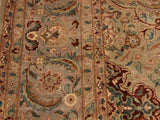 handmade Traditional  Lt. Green Lt. Green Hand Knotted RECTANGLE 100% WOOL area rug 9x12