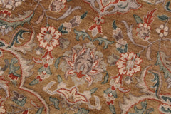 handmade Traditional  Gold Rust Hand Knotted RECTANGLE 100% WOOL area rug 9'X12'