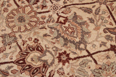 handmade Traditional Kafkaz Gold Lt. Tan Hand Knotted RECTANGLE 100% WOOL area rug 9'X12'