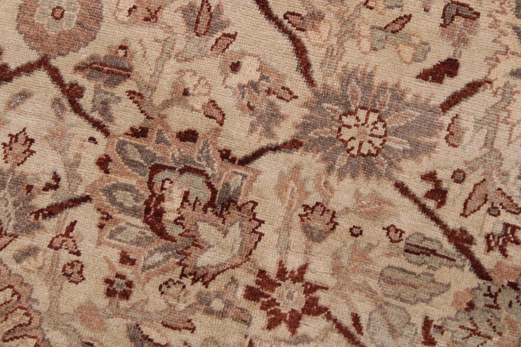 handmade Traditional Kafkaz Gold Lt. Tan Hand Knotted RECTANGLE 100% WOOL area rug 9'X12'