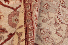 handmade Traditional  Tan Lt. Tan Hand Knotted RECTANGLE 100% WOOL area rug 9'X12'