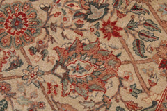 handmade Traditional Design Beige Tan Hand Knotted RECTANGLE 100% WOOL area rug 9'X12'