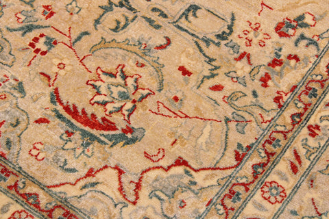 handmade Transitional Design Lt. Gray Lt. Gray Hand Knotted RECTANGLE 100% WOOL area rug 9' x 12'