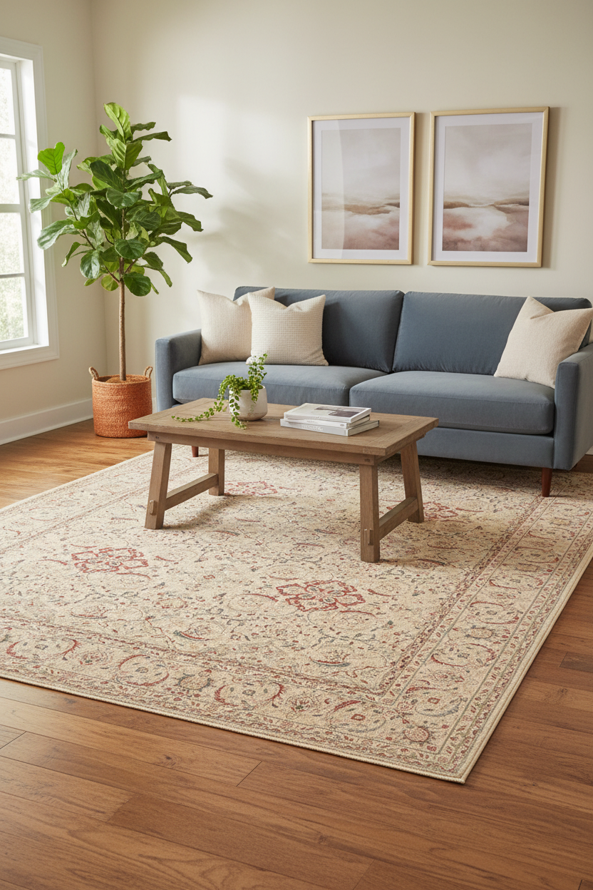 handmade Traditional Design Lt. Gray Lt. Gray Hand Knotted RECTANGLE 100% WOOL area rug 9'X12'