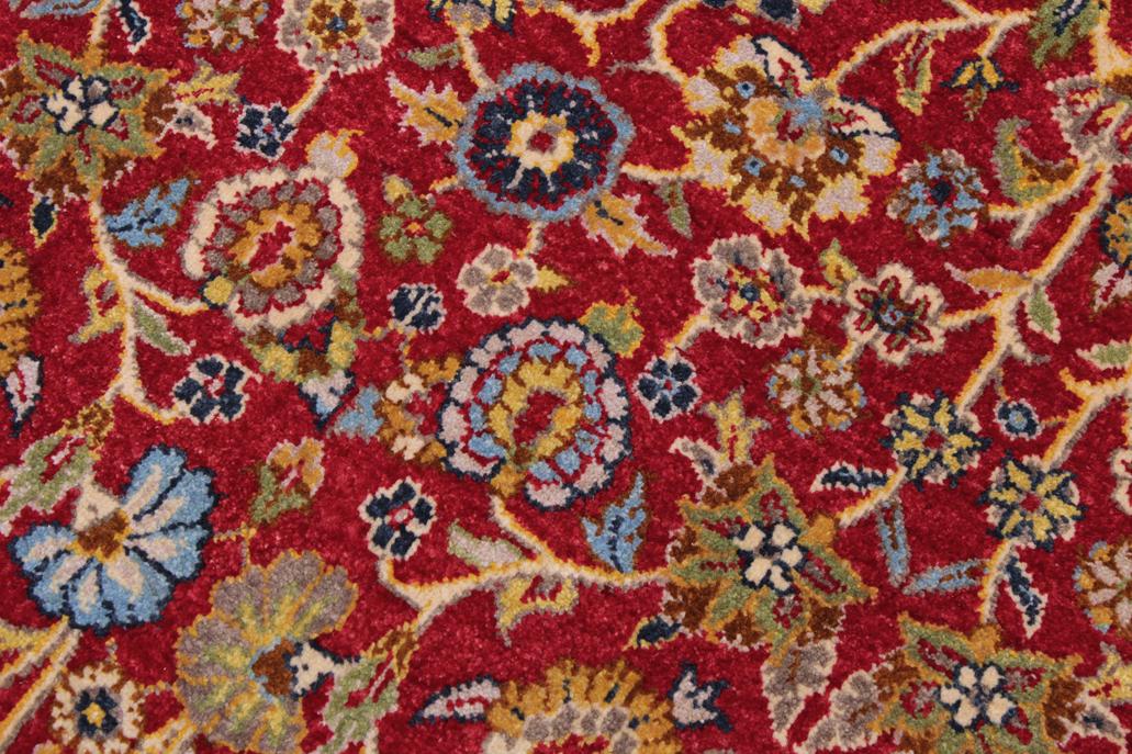 handmade Transitional Design Red Teal Hand Knotted RECTANGLE 100% WOOL area rug 9'X12'