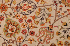 handmade Traditional  Lt. Tan Brown Hand Knotted RECTANGLE 100% WOOL area rug 9'X12'