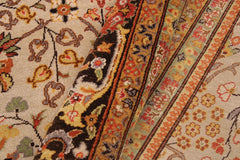 handmade Traditional  Lt. Tan Brown Hand Knotted RECTANGLE 100% WOOL area rug 9'X12'