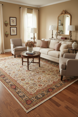 handmade Transitional Design Tan Brown Hand Knotted RECTANGLE 100% WOOL area rug 9'X12'