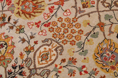 handmade Transitional Design Tan Brown Hand Knotted RECTANGLE 100% WOOL area rug 9'X12'