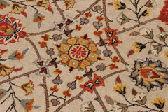 handmade Transitional Design Tan Brown Hand Knotted RECTANGLE 100% WOOL area rug 9'X12'