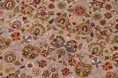 handmade Transitional Design Lt. Tan Lt. Green Hand Knotted RECTANGLE 100% WOOL area rug 9'X12'