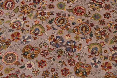 handmade Transitional Design Lt. Tan Lt. Green Hand Knotted RECTANGLE 100% WOOL area rug 9' x 12'