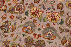 handmade Transitional Design Lt. Tan Lt. Green Hand Knotted RECTANGLE 100% WOOL area rug 9'X12'