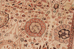 handmade Traditional Design Lt. Tan Lt. Tan Hand Knotted RECTANGLE 100% WOOL area rug 9'X12'