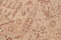 handmade Traditional Sarook Lt. Tan Lt. Tan Hand Knotted RECTANGLE 100% WOOL area rug 9'X12'