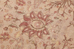 handmade Traditional Sarook Lt. Tan Lt. Tan Hand Knotted RECTANGLE 100% WOOL area rug 9'X12'