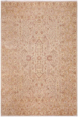 handmade Traditional Sarook Lt. Tan Lt. Tan Hand Knotted RECTANGLE 100% WOOL area rug 9'X12'