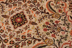 handmade Traditional Design Tan Black Hand Knotted RECTANGLE 100% WOOL area rug 9'X12'