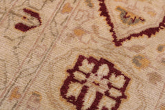 handmade Traditional Design Tan Tan Hand Knotted RECTANGLE 100% WOOL area rug 9'X12'