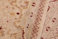 handmade Traditional Design Tan Tan Hand Knotted RECTANGLE 100% WOOL area rug 9'X12'