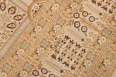 handmade Traditional Design Multi Tan Hand Knotted RECTANGLE 100% WOOL area rug 9'X12'