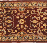 handmade Traditional Kafkaz Red Blue Hand Knotted RUNNER 100% WOOL area rug 2 x 12