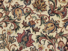 handmade Traditional Hamed Ivory Beige Hand Knotted RUNNER 100% WOOL area rug 3x12