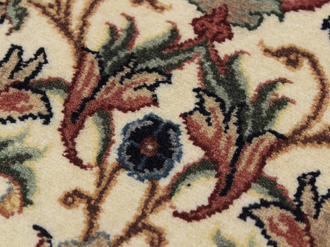 handmade Traditional Hamed Ivory Beige Hand Knotted RUNNER 100% WOOL area rug 3x12