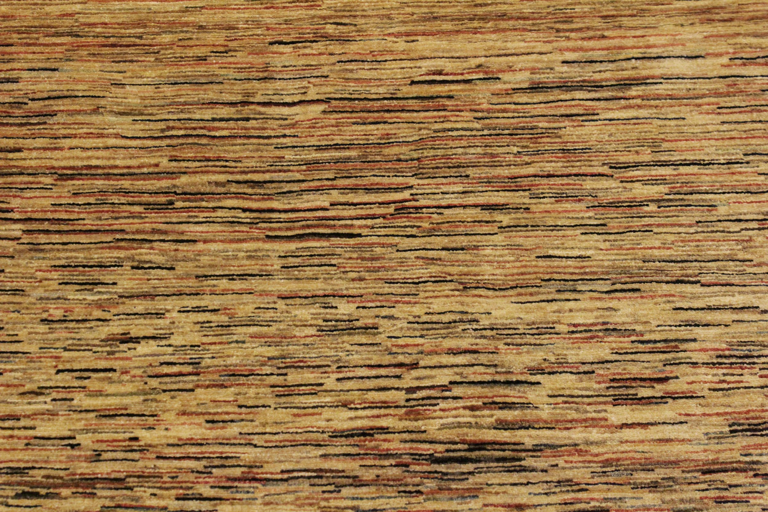 handmade Modern Gabbeh Beige Rust Hand Knotted RECTANGLE 100% WOOL area rug 4' x 6'