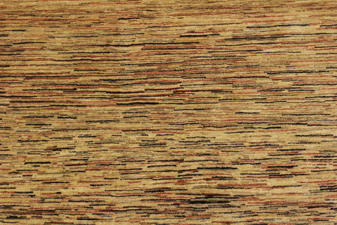 handmade Modern Gabbeh Beige Rust Hand Knotted RECTANGLE 100% WOOL area rug 4' x 6'