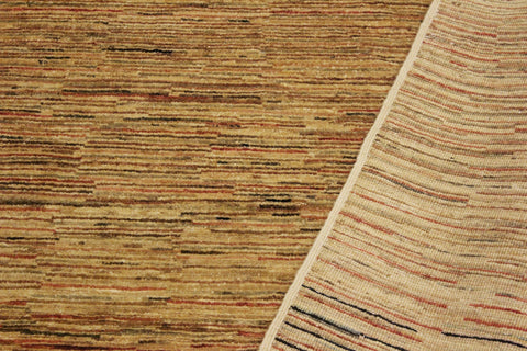 handmade Modern Gabbeh Beige Rust Hand Knotted RECTANGLE 100% WOOL area rug 4' x 6'
