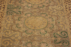 handmade Traditional Kafkaz Gray Tan Hand Knotted RECTANGLE 100% WOOL area rug 4'X6'