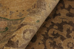 handmade Traditional Kafkaz Gray Tan Hand Knotted RECTANGLE 100% WOOL area rug 4'X6'