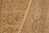 handmade Transitional Kafkaz Lt. Tan Brown Hand Knotted RECTANGLE 100% WOOL area rug 4 x 6