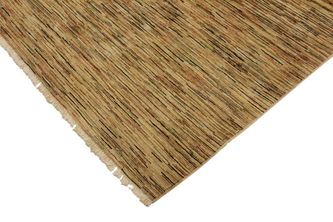 handmade Modern Gabbeh Tan Black Hand Knotted RECTANGLE 100% WOOL area rug 4' x 6'